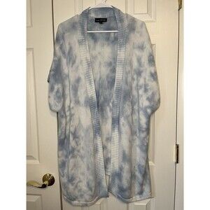 Lane Bryant Classic Short Dolman-Sleeve Open-Front Sweater 18/20